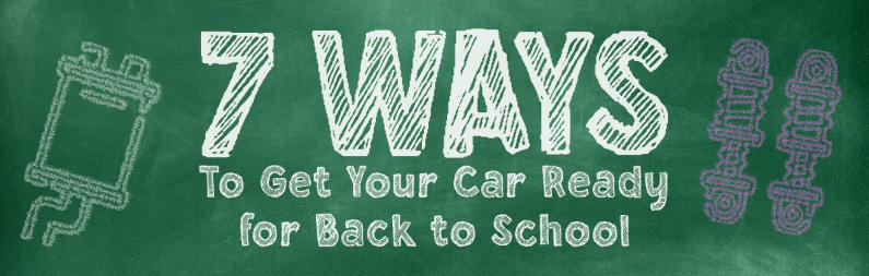 AAMCO illustration for 7 Ways To Get Your Vehicle Ready for Back to School