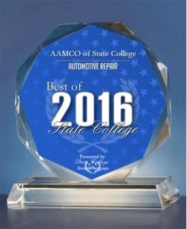 AAMCO State College PA auto repair award