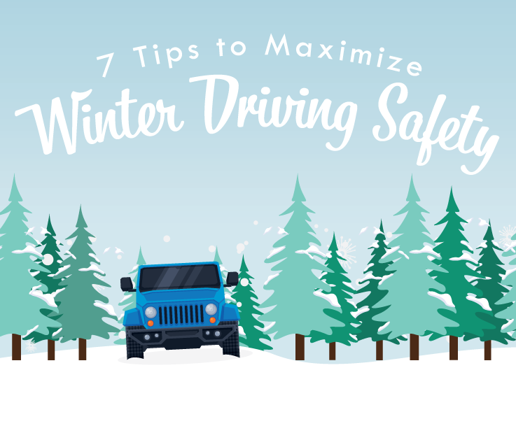 Thumbnail illustration of 7 top safety driving tips for winter