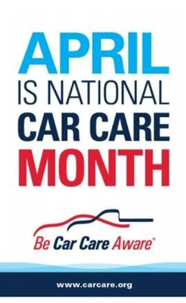 April national car care month banner